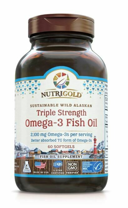 Nutrigold Triple Omega 3 60sgel