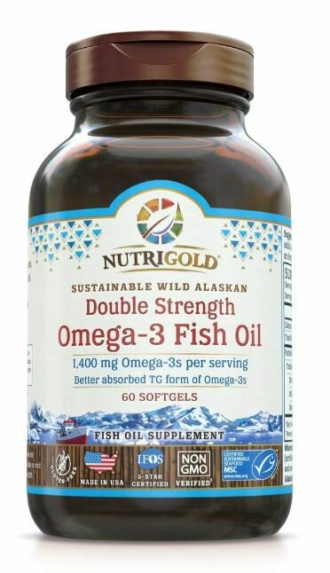 Nutrigold Double Strength Omega 3 60sgel