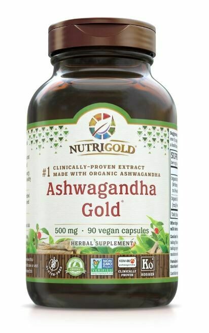 Nutrigold Ashwagandha Gold 90vcap