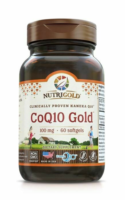 Nutrigold coq10 gold 100mg 60