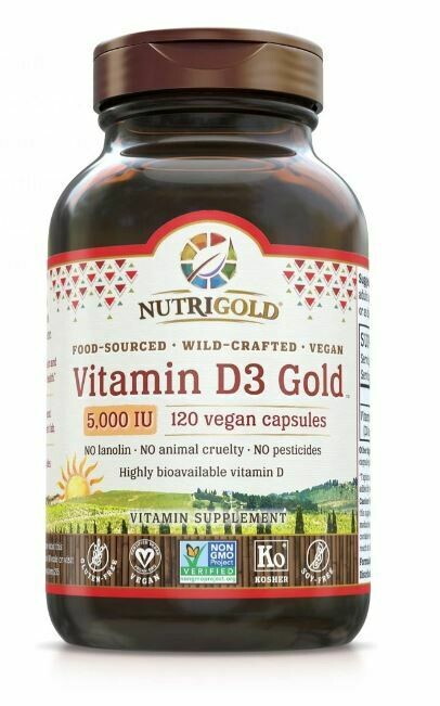 Nutrigold D3 5000 120vcaps