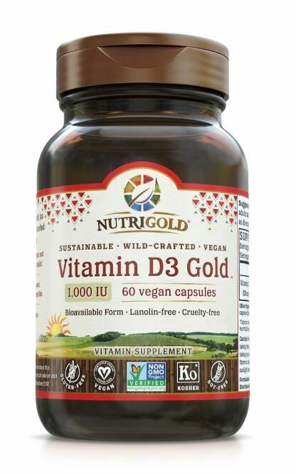 Nutrigold D3 Gold 1000IU 60cap