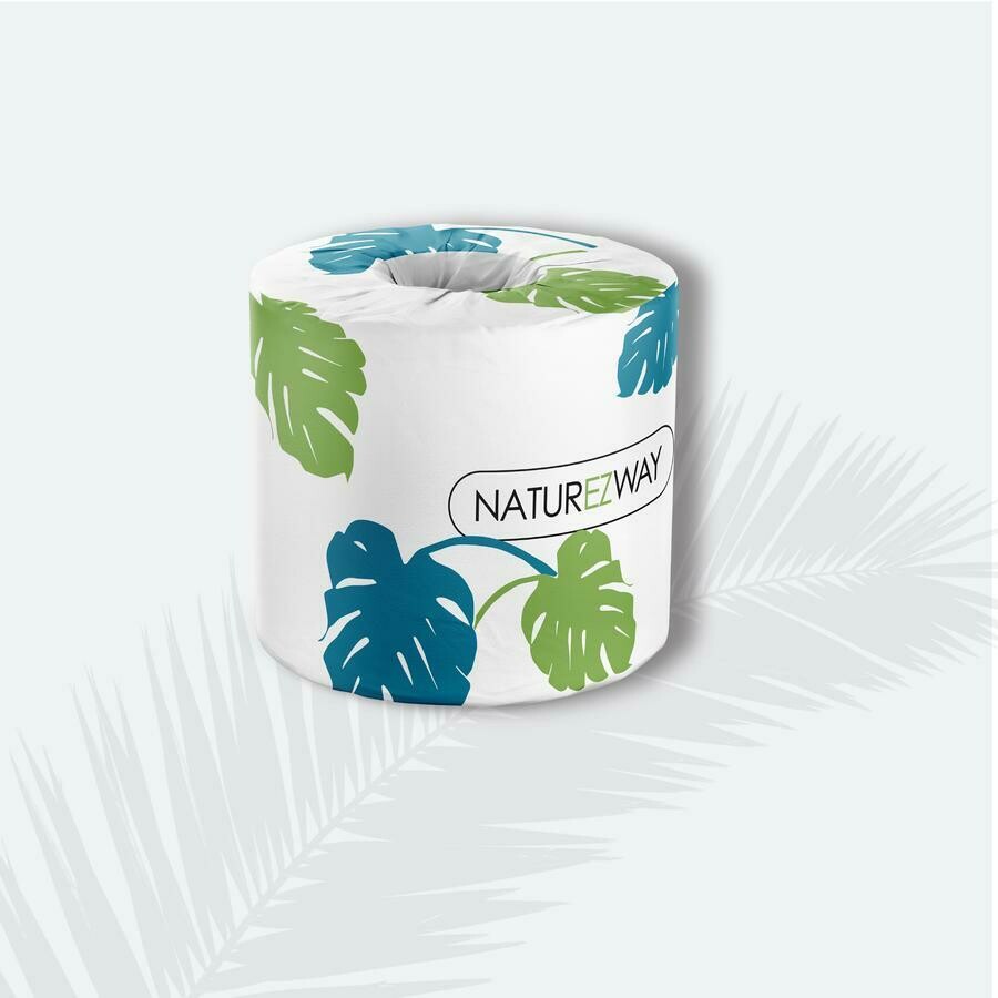 NatureZway Bamboo Bath Tissue 6 Rolls 400 Sheets