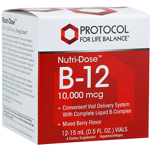 Protocol B12 Nutridose 10000mcg 12ct**