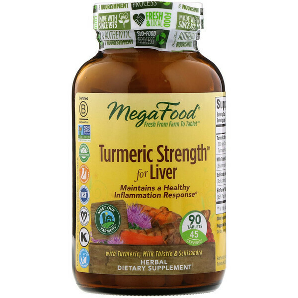 Megafood Turmeric Liver 90tab