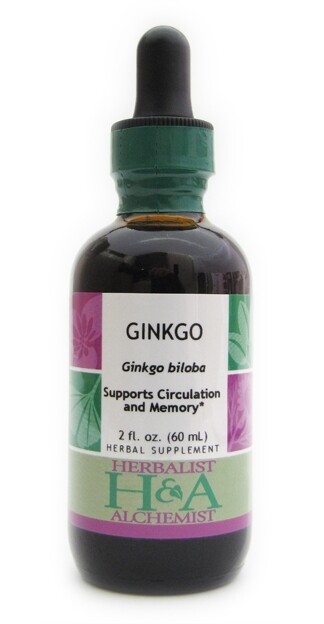 Herbalist &amp; Alchemist Ginkgo 2oz**