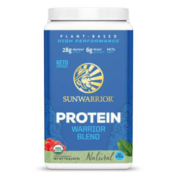 Sunwarrior Protein Warrior Blend No Stevia 750g Unflavored