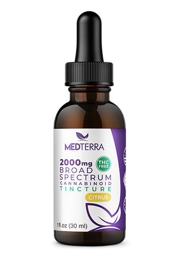Medterra 2000mg Broad Spectrum Citrus**