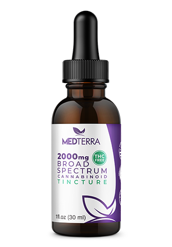 Medterra 2000mg Broad Spectrum Tincture**