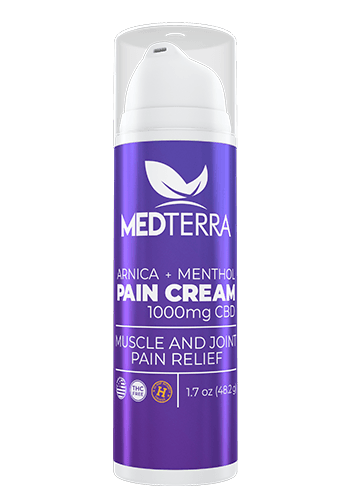 Medterra Arnica + Menthol Pain Cream 1000mg 1.7oz**