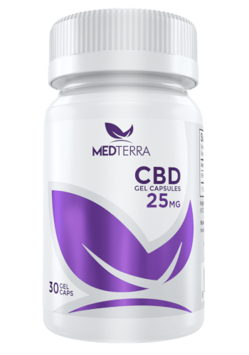 Medterra CBD 25mg 30cap**