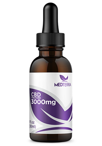 Medterra CBD Tincture 3000mg**