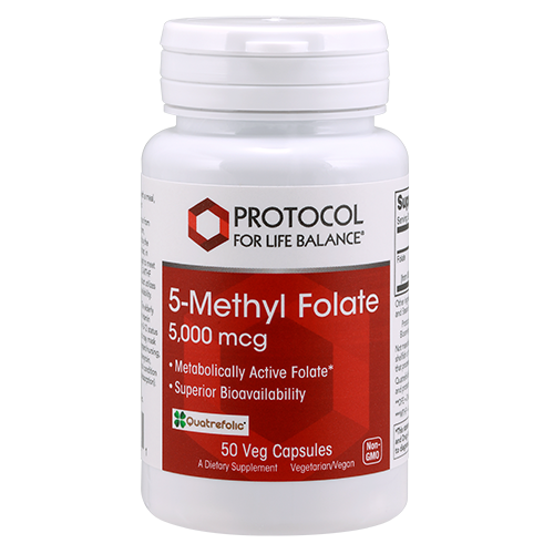 Protocol 5 Methyl Folate 5,000mcg 50vcap**
