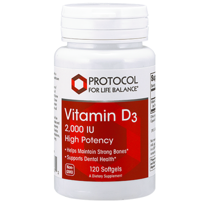 Protocol D3 2000IU 120sgel**