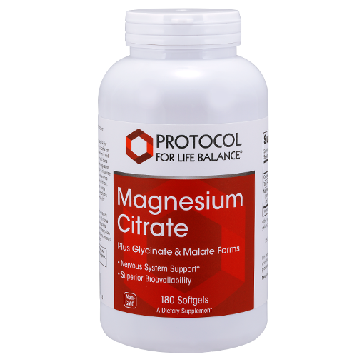 Protocol Magnesium Citrate 180sgel**