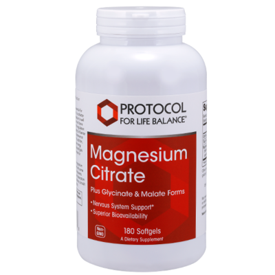 Protocol Magnesium Citrate 180sgel**