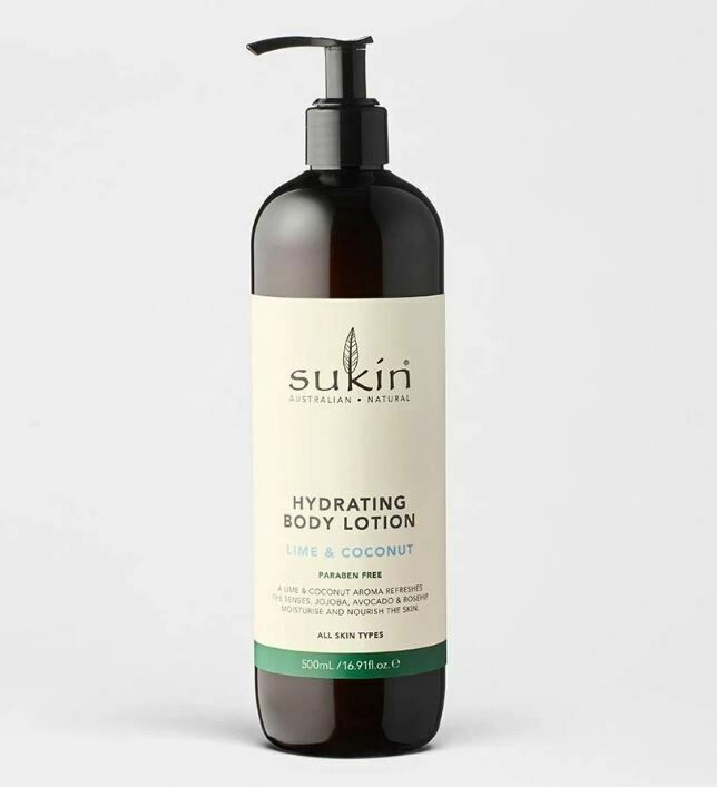 Sukin Body Lotion Lime Coconut