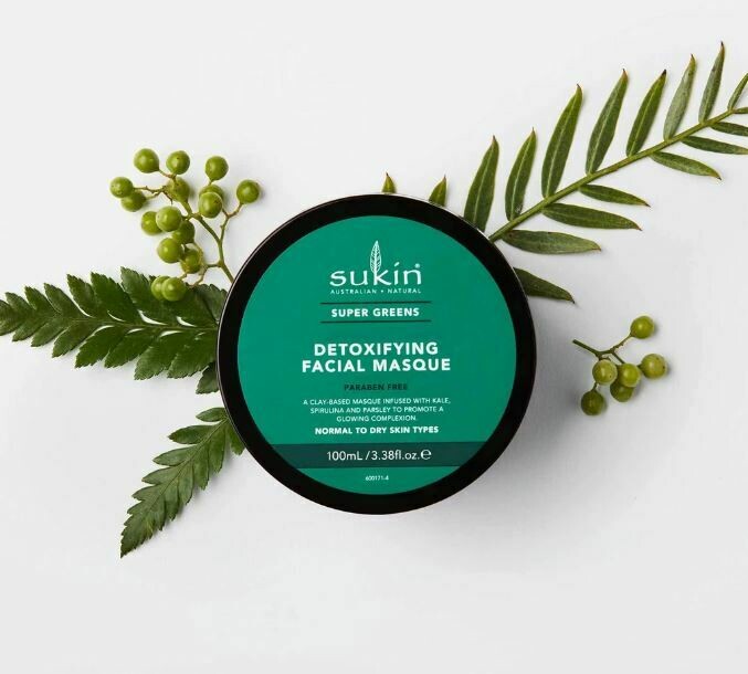 Sukin Super Greens Detox Facial Masque