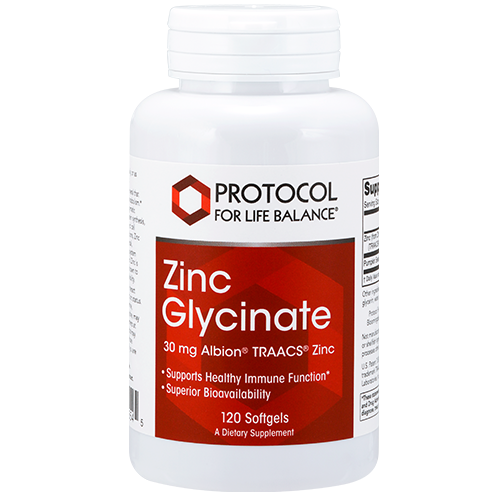 Protocol Zinc Glycinate 120sgel**