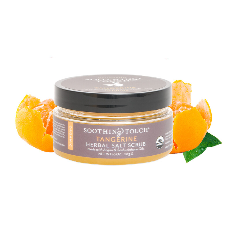 Soothing Touch Salt Scrub Tangerine 10oz