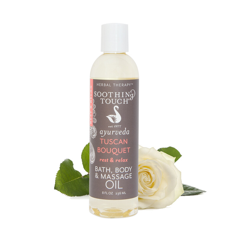 Soothing Touch Bath Body Oil Tuscan 8oz