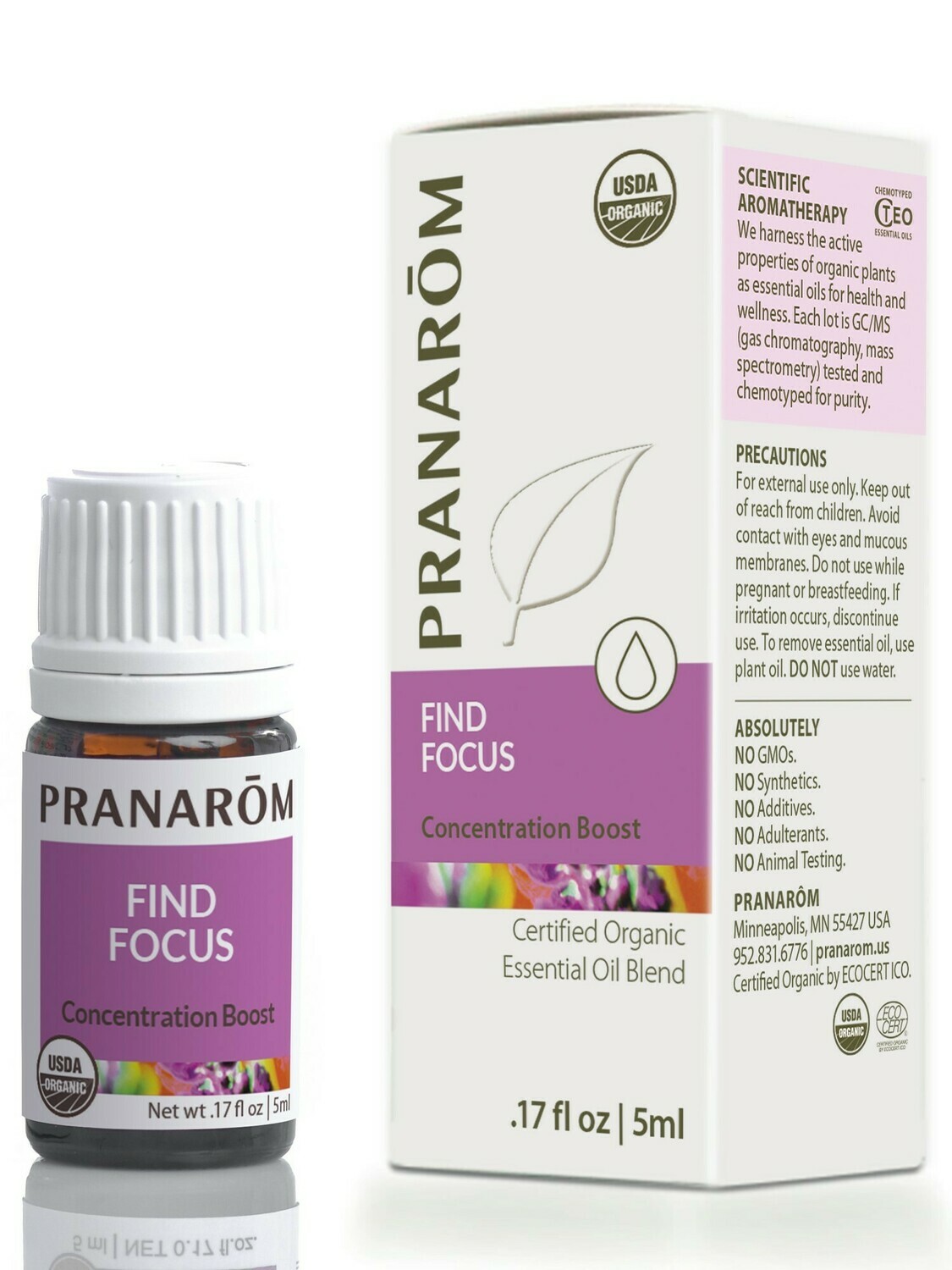 Pranarom EO Find Focus 5ml