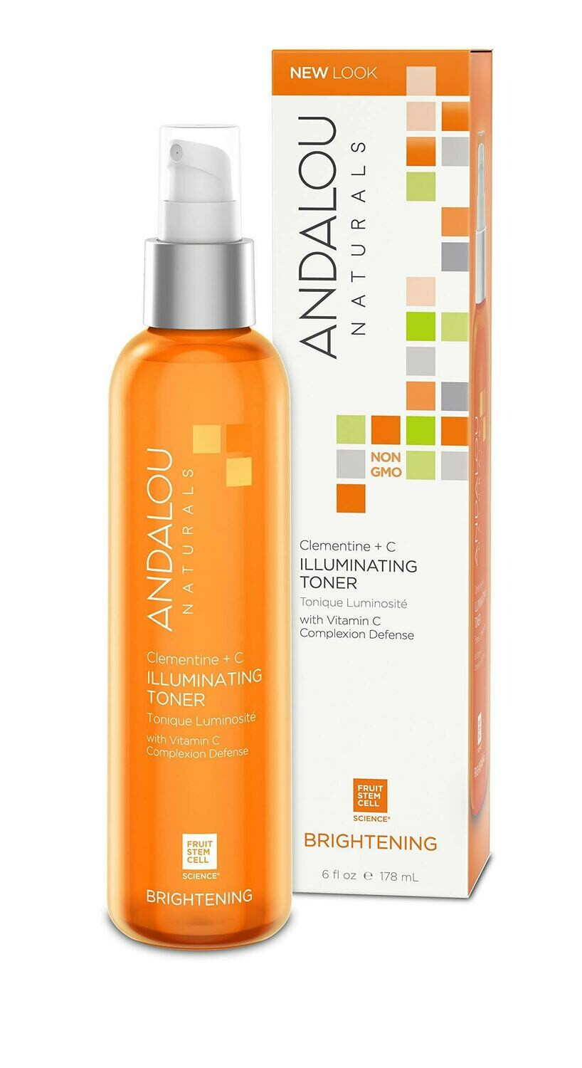 Andalou Brightening Clementine Toner 6oz