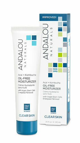 Andalou Clarifying Acai Kombucha Oil Free Moisturizer 2.1oz