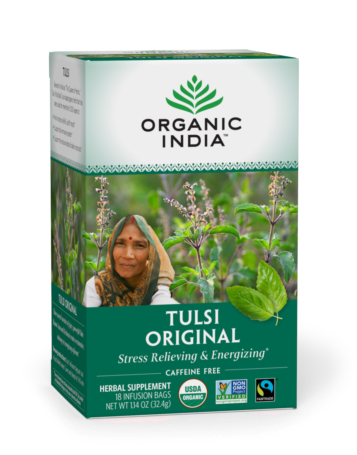 Organic India Tea Tulsi Original 18ct