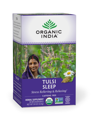 Organic India Tea Tulsi Sleep 18ct