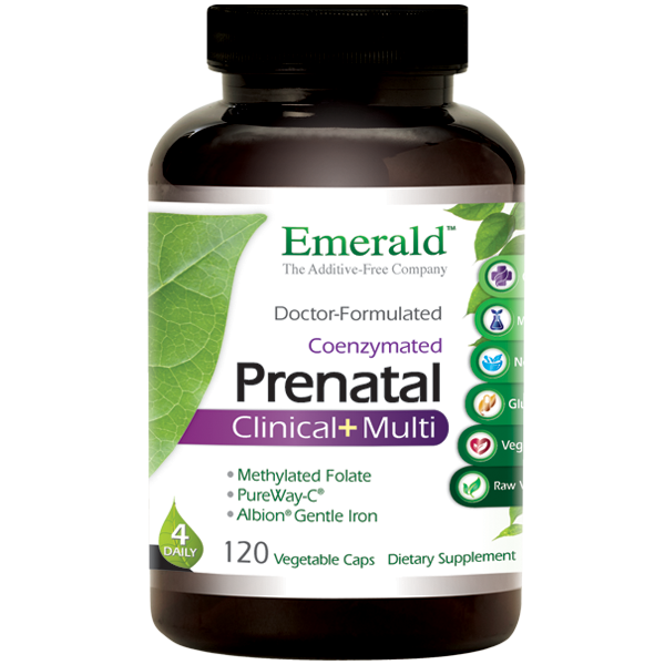 Emerald Labs Prenatal Clinical+Multi 120cap