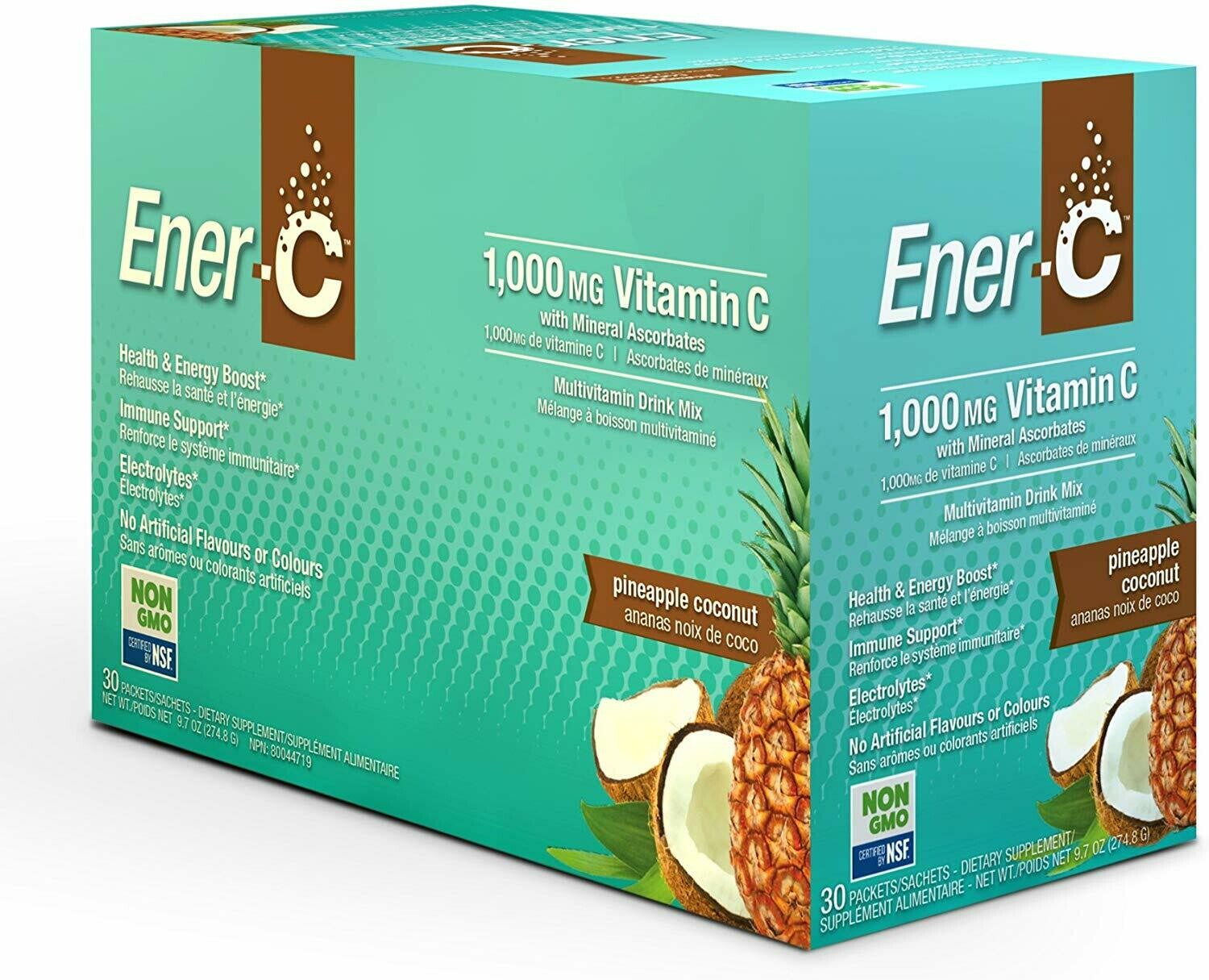Ener-C Pineapple Coconut 30ct
