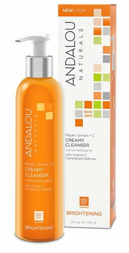 Andalou Brightening Lemon Cleanser 6oz