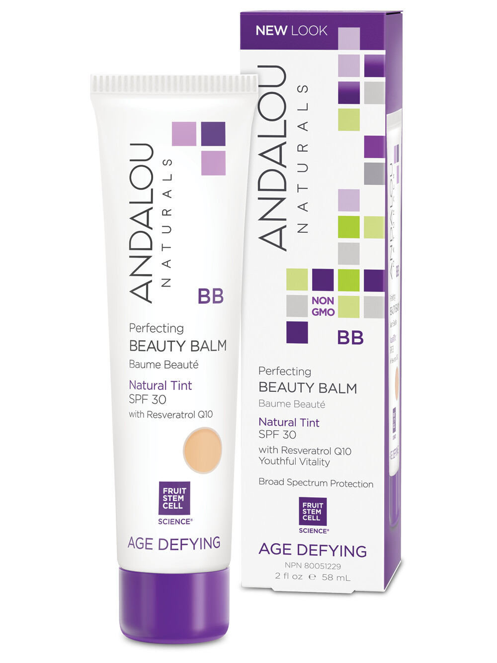 Andalou AD Skin Perfecting BB SPF30 2oz