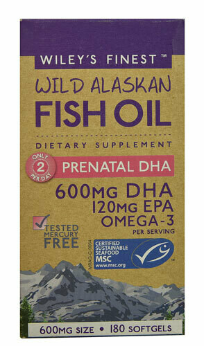 Wileys Prenatal Dha 600mg 180