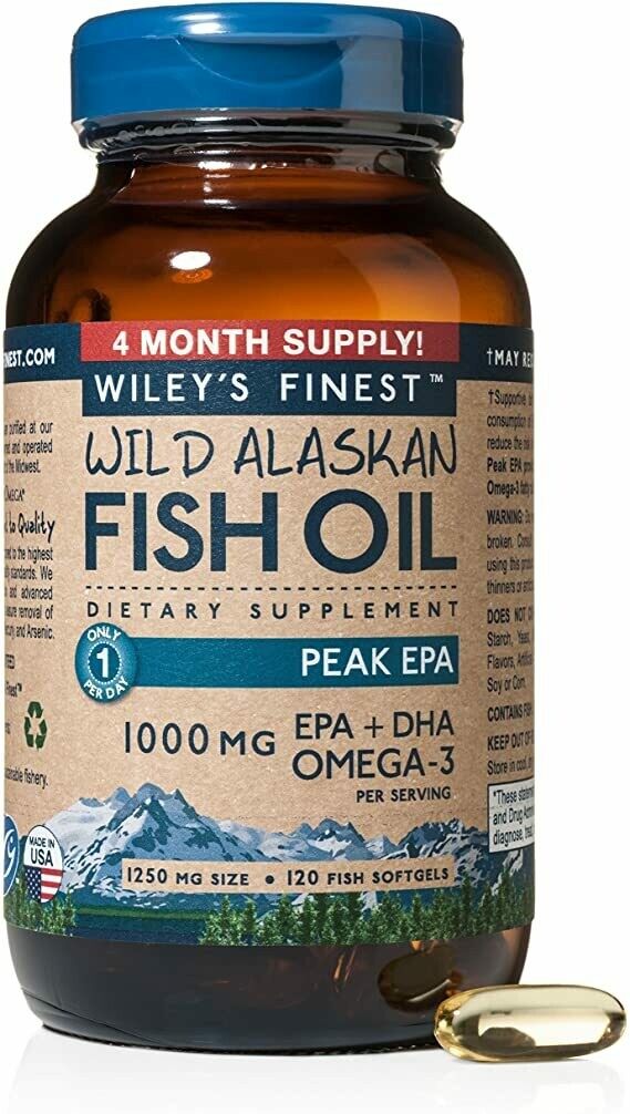 Wileys Fish Oil 1000mg 120