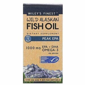 Wileys Fish Oil Peak Epa 1000mg 60sgel