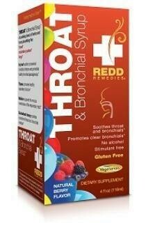 Redd Remedies Throat Syrup Berry 4oz