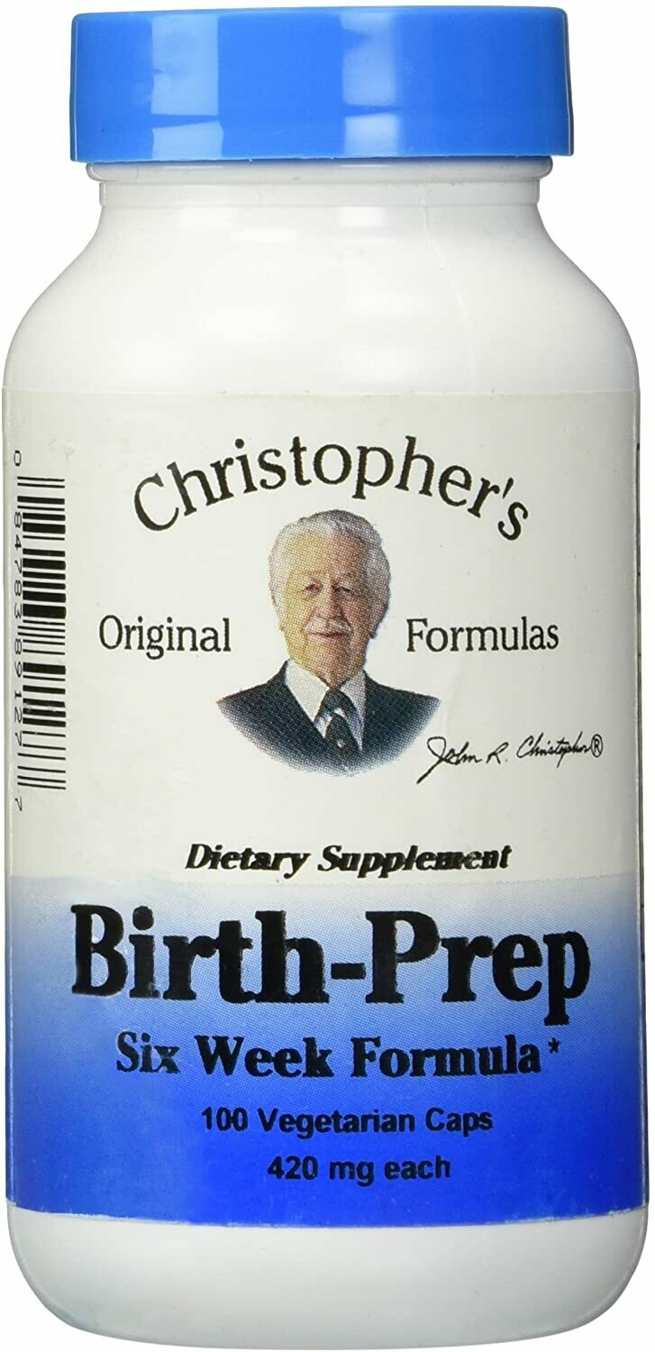 Dr. Christopher&#39;s Birth Prep 100cap
