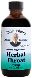 Dr. Christopher&#39;s Herbal Throat Syrup