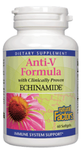 Natural Factors Anti-V Formula SG 60