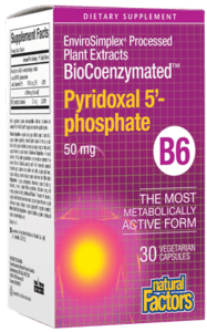 Natural Factors BioCoenzymated P5P 50mg Vcap 30