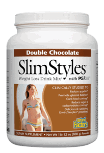 Natural Factors SlimStyles Weight Loss PGx Chocolate 1lb