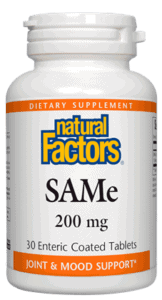 Natural Factors SAMe 200mg Tab 30