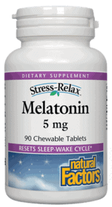 Natural Factors S-R Melatonin 5mg Tab 90
