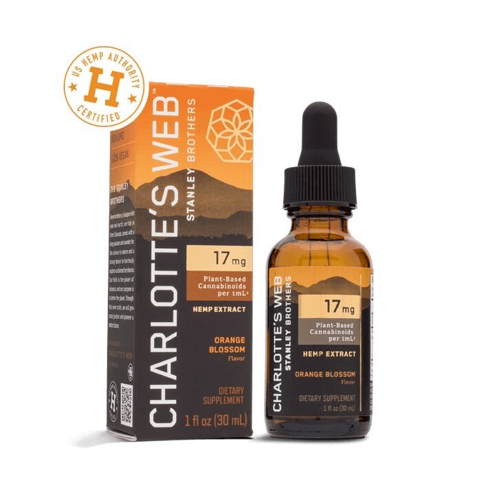 Charlotte&#39;s Web 17 Mg Orange Blossom 1 Fl Oz