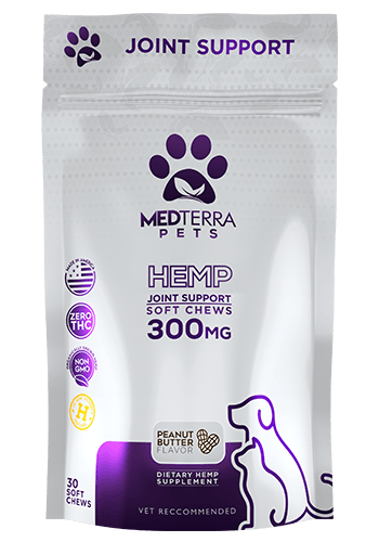 MedTerra Pets Joint Support Chews 300mg**