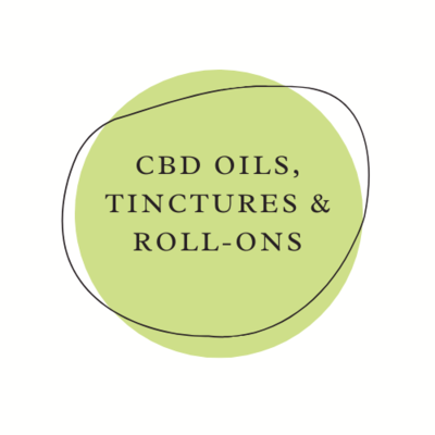 CBD Oils, Tinctures, &amp; Roll-ons