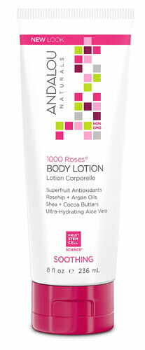 Andalou Body Butter Roses 8oz