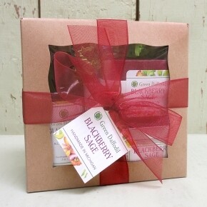 Green Daffodil BlackBerry Sage Boxed Gift Set